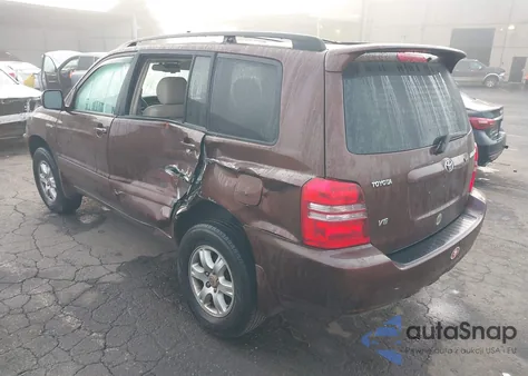 2003 Toyota Highlander Limited V6 из США, поврежденный, VIN JTEGF21A330085464